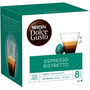 DOLCE GUSTO Capsules de café espresso ristretto 16 capsules 104g