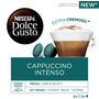 Voir la diapositive 1 : DOLCE GUSTO Cappuccino intense en dosette compatible Dolce Gusto 16 capsules 192g