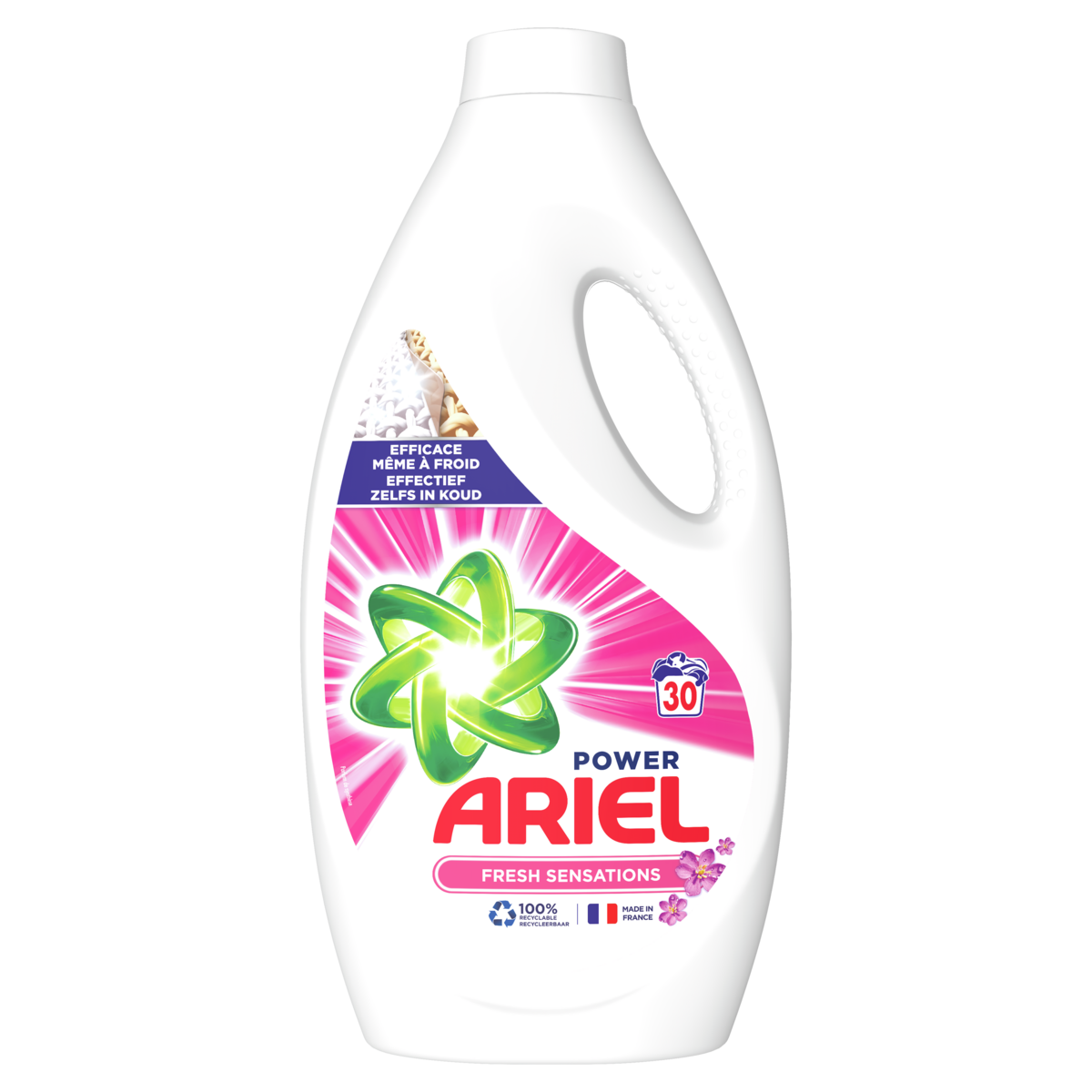 ARIEL Power Fresh sensations Lessive liquide 30 lavages 1650ml