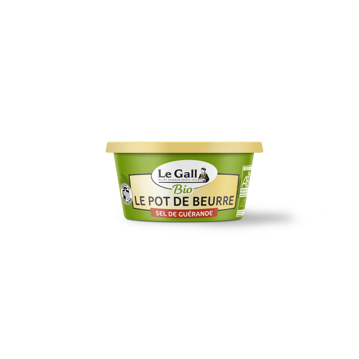 LE GALL Beurre bio au sel de Guérande 125g