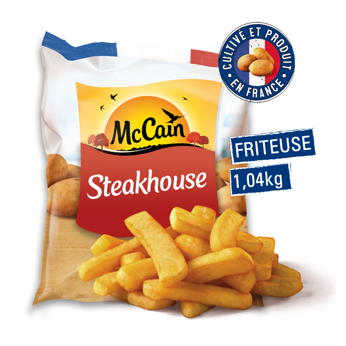 MCCAIN Frites croustillantes 1,04kg