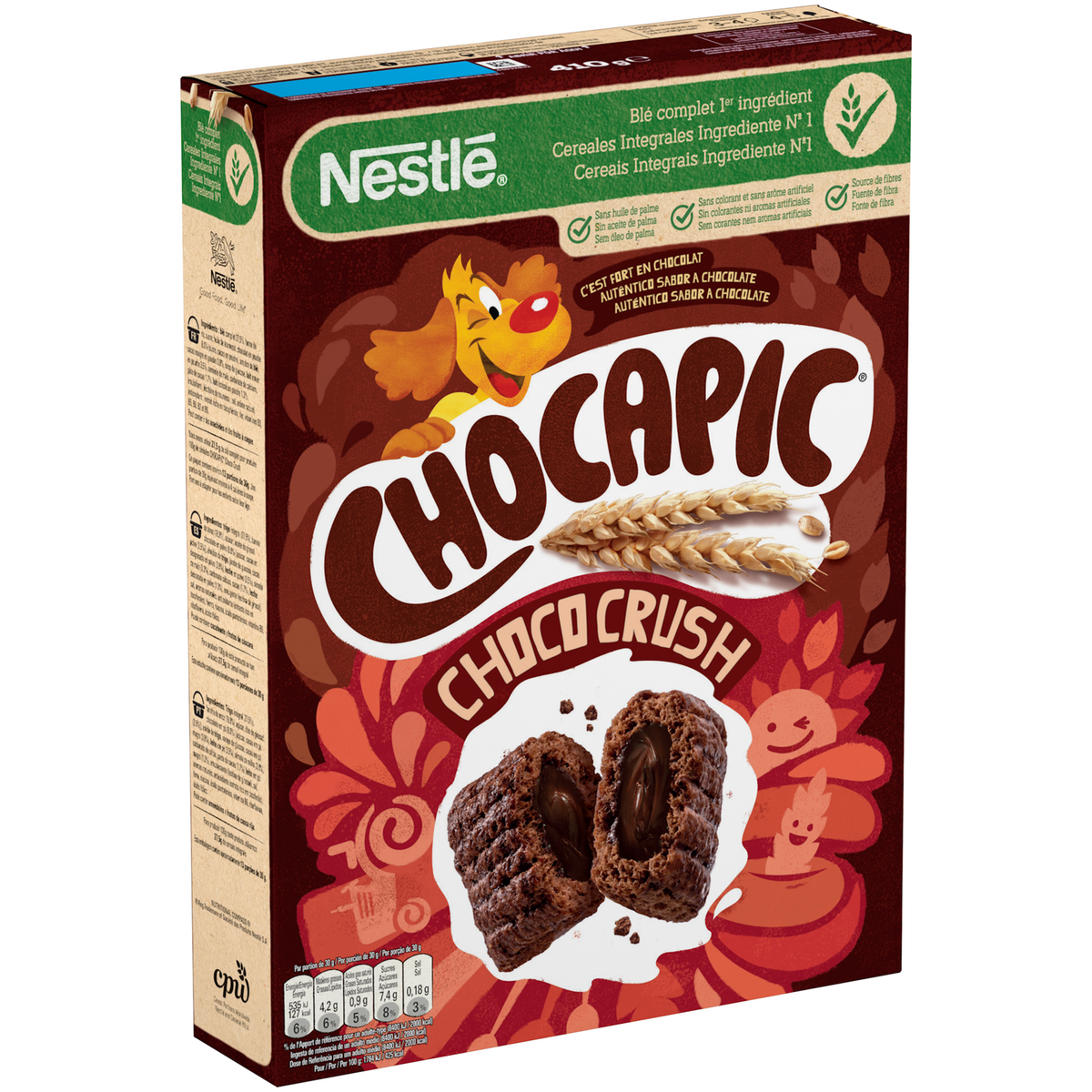 CHOCAPIC Choco Crush céréales petit déjeuner - Nestlé - 410 g