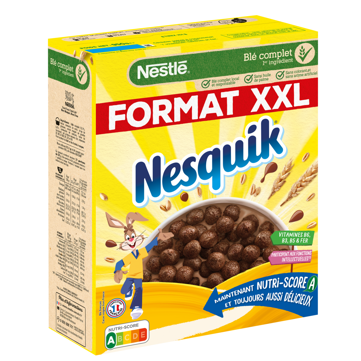 NESQUIK Céréales au chocolat XXL 950g
