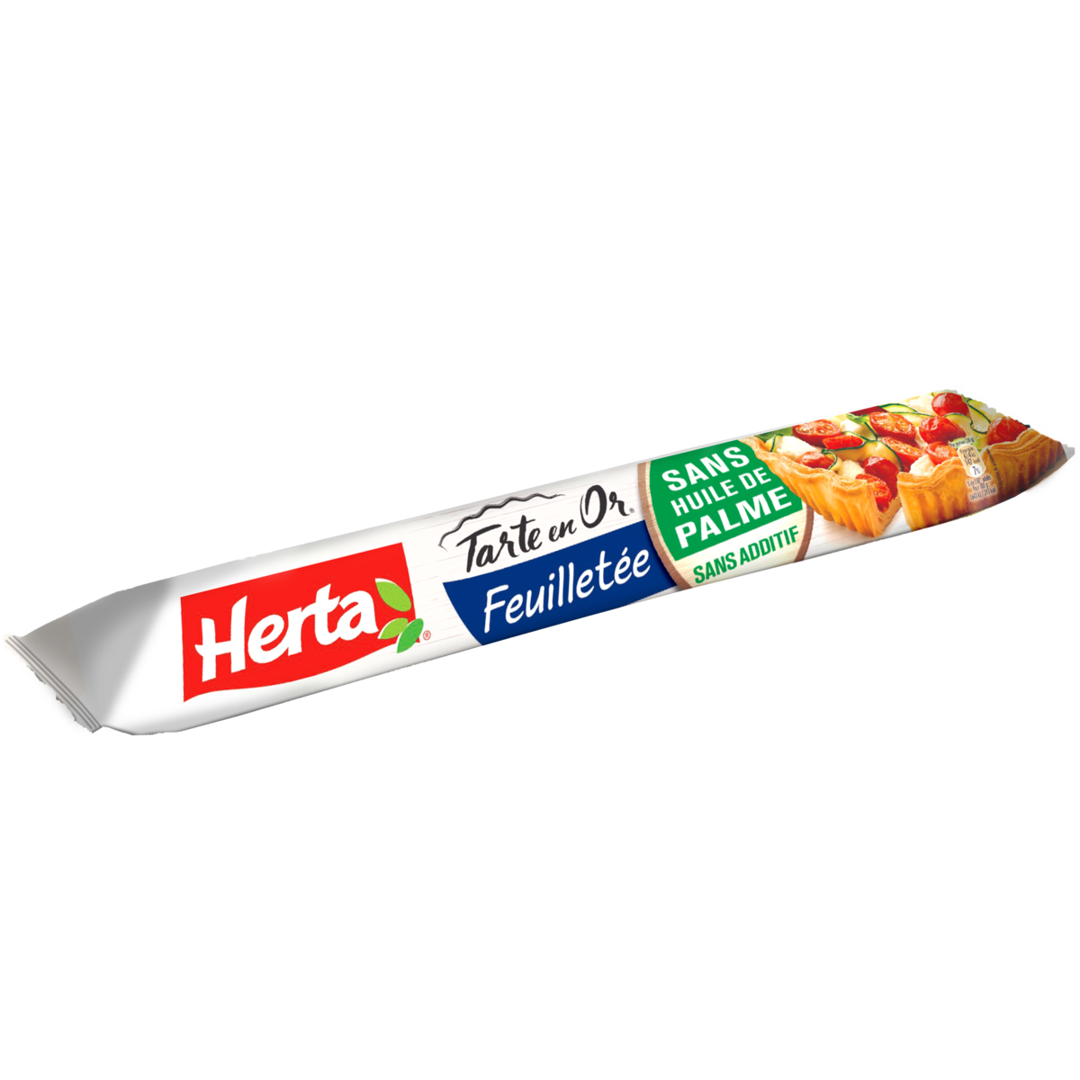 HERTA Tarte en Or Pâte feuilletée sans huile de palme 230g