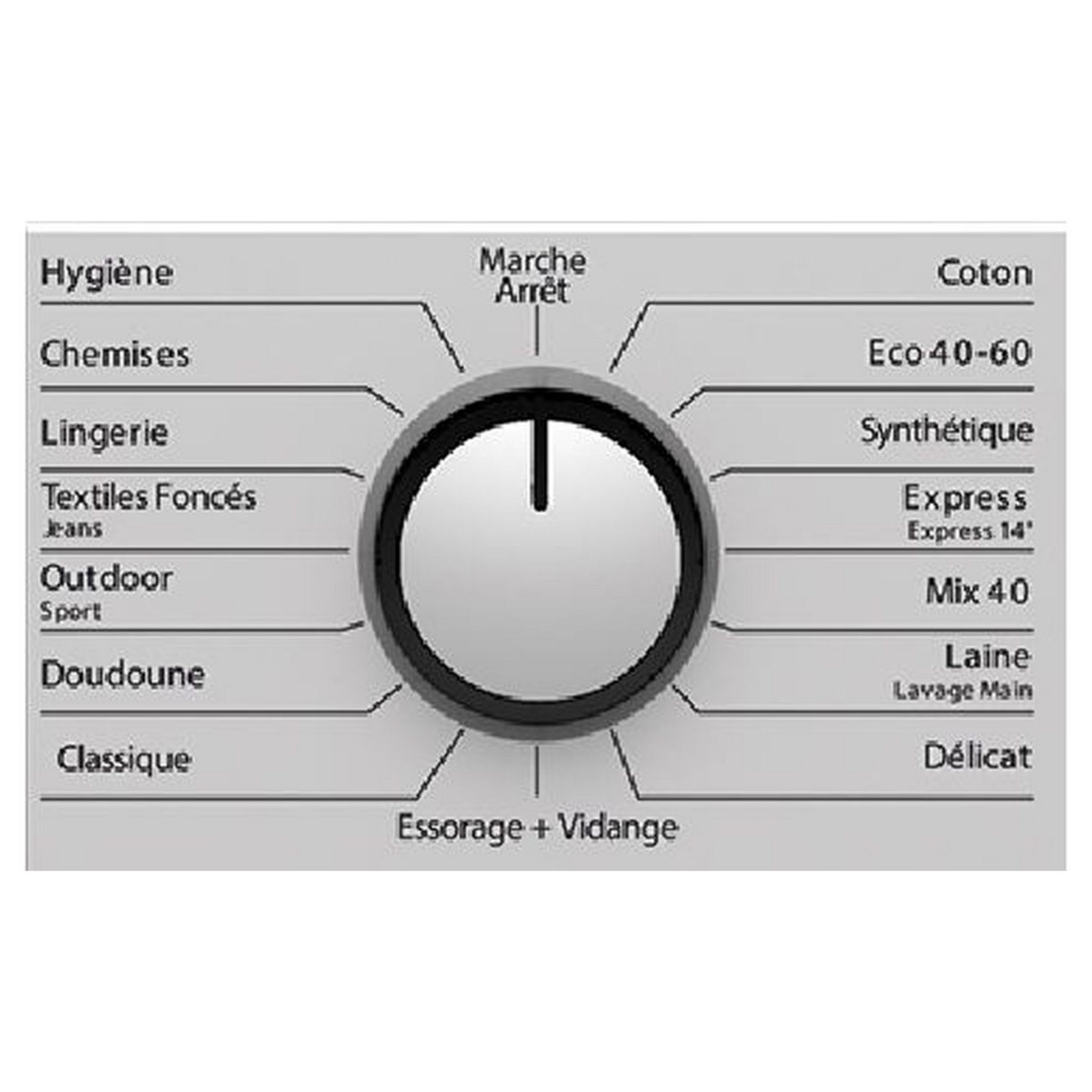 Voir la diapositive 4 : BEKO Lave linge hublot WTE6612SY, 6 kg, 1200 T/min