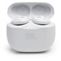JBL Écouteurs sans fil Bluetooth avec étui de recharge - Blanc - Tune 125TWS
