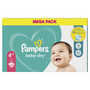 PAMPERS Baby-dry couches taille 4+ (10-15kg) jusqu'à 12h de protection 82 couches
