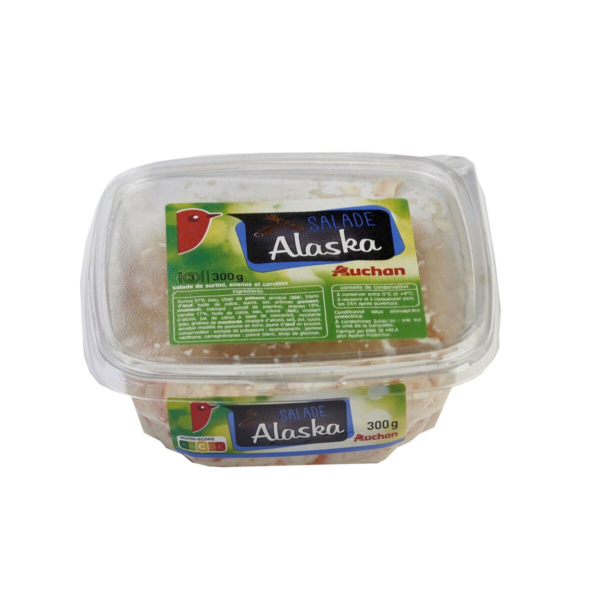 AUCHAN Salade Alaska 300g