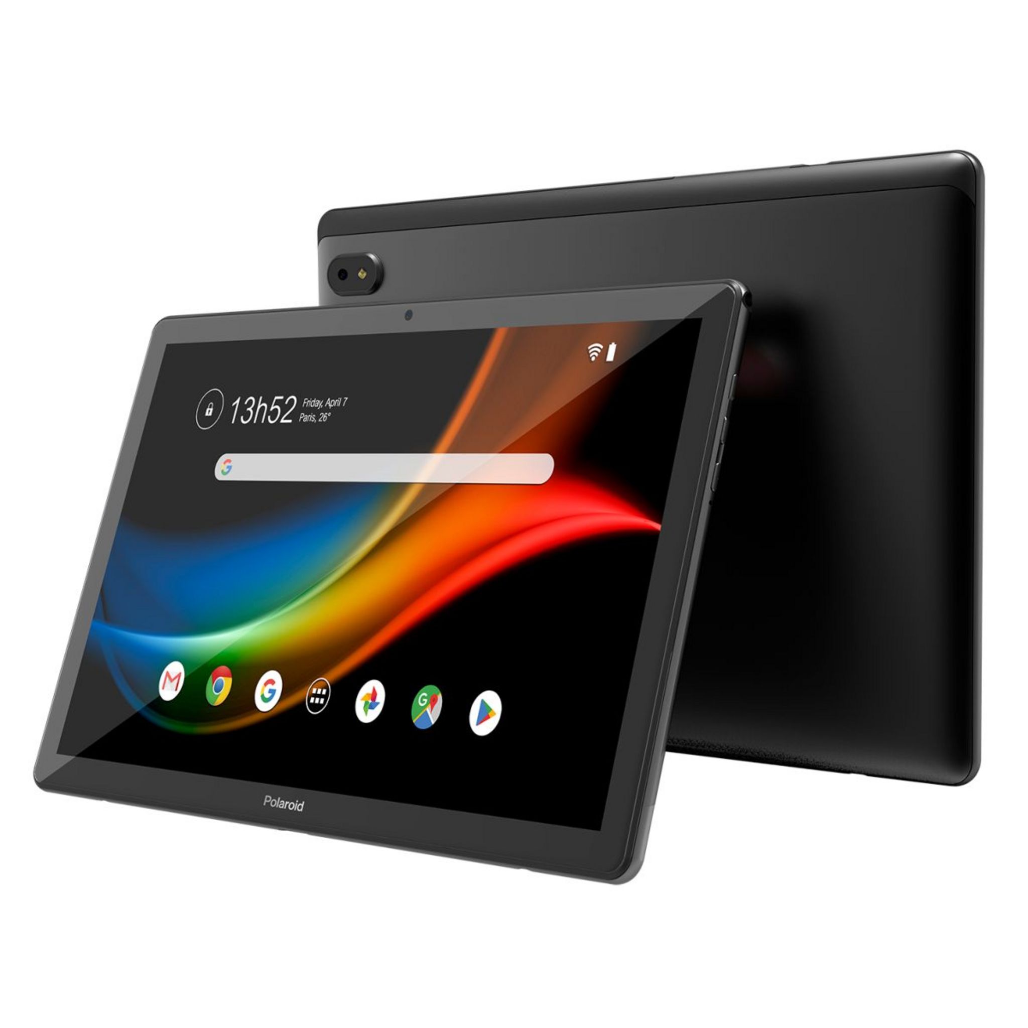 POLAROID Tablette tactile NEO Ecran FHD 10,1 pouces - 2021 - Noire