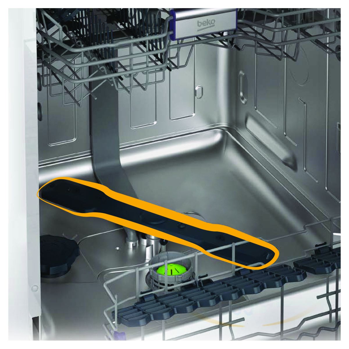 Voir la diapositive 3 : BEKO Lave vaisselle pose libre DFN15420X, 14 couverts, 60 cm, 46 dB, 6 programmes