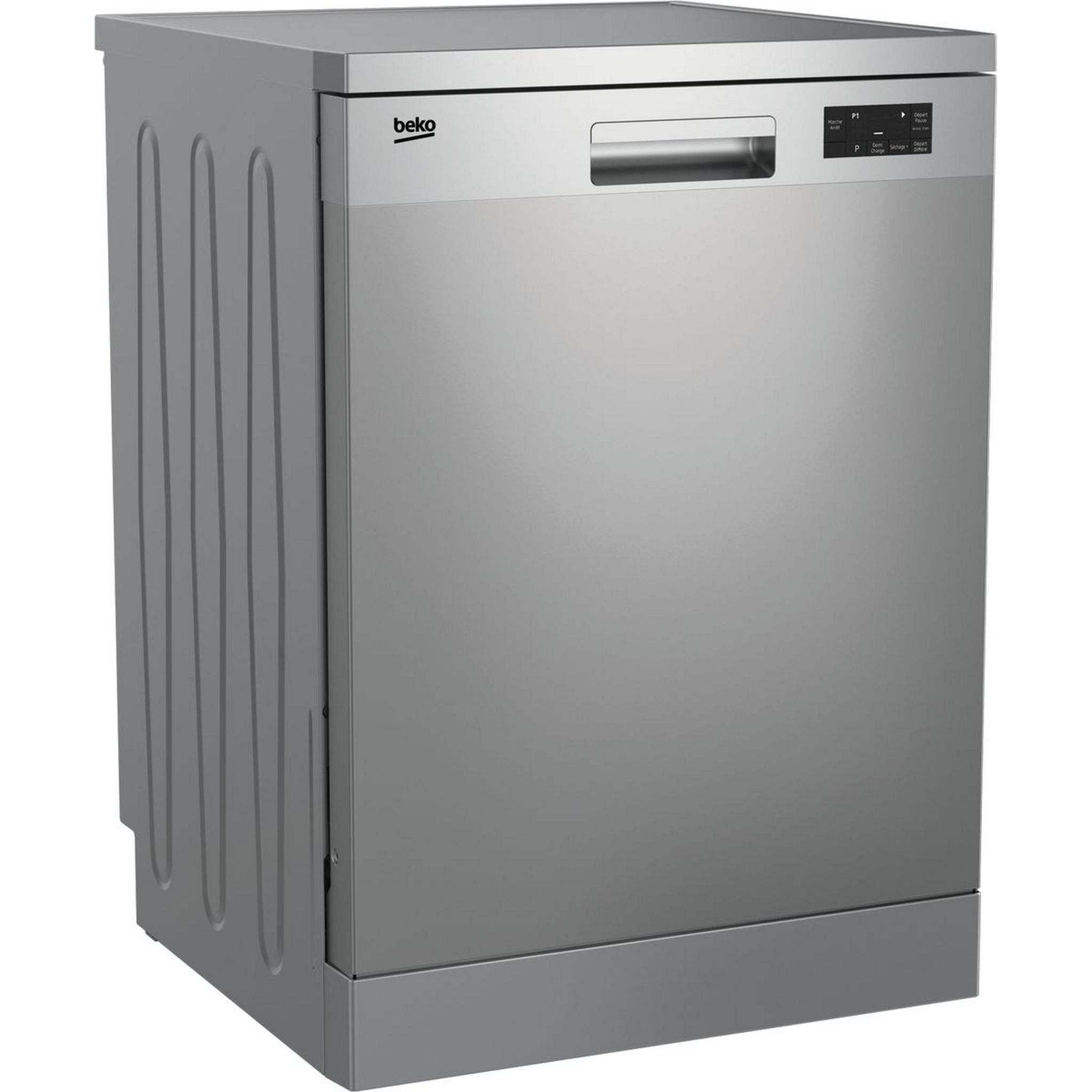 Voir la diapositive 4 : BEKO Lave vaisselle pose libre DFN15420X, 14 couverts, 60 cm, 46 dB, 6 programmes