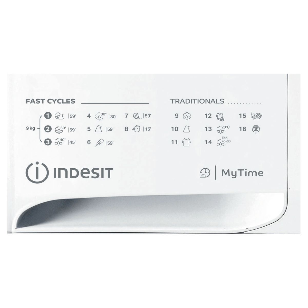 Voir la diapositive 5 : INDESIT Lave linge hublot MTWC91283WEU, 9 kg, 1200 T/min