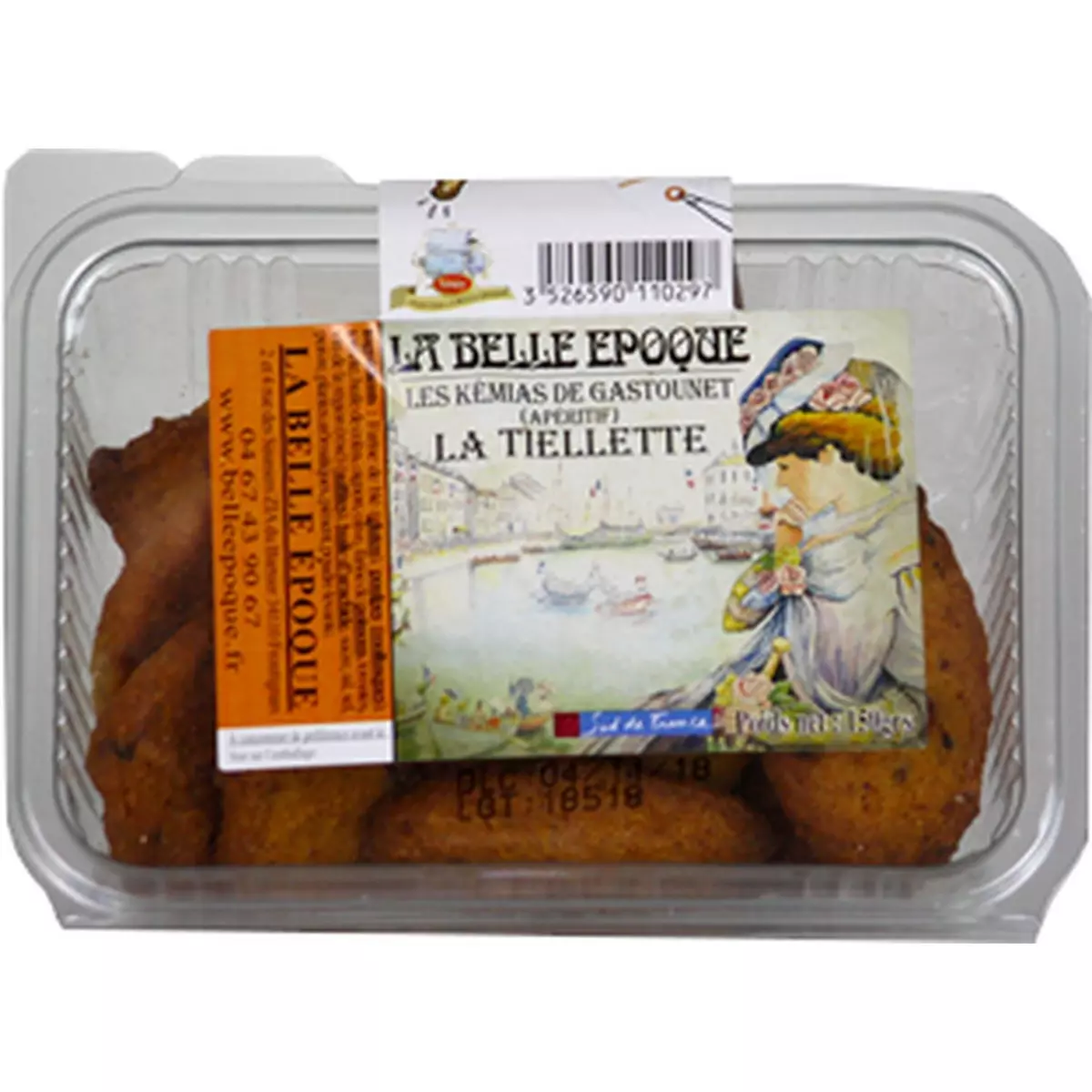 LA BELLE EPOQUE Kémias de Gastounet La Tiellette biscuits apéro 150g