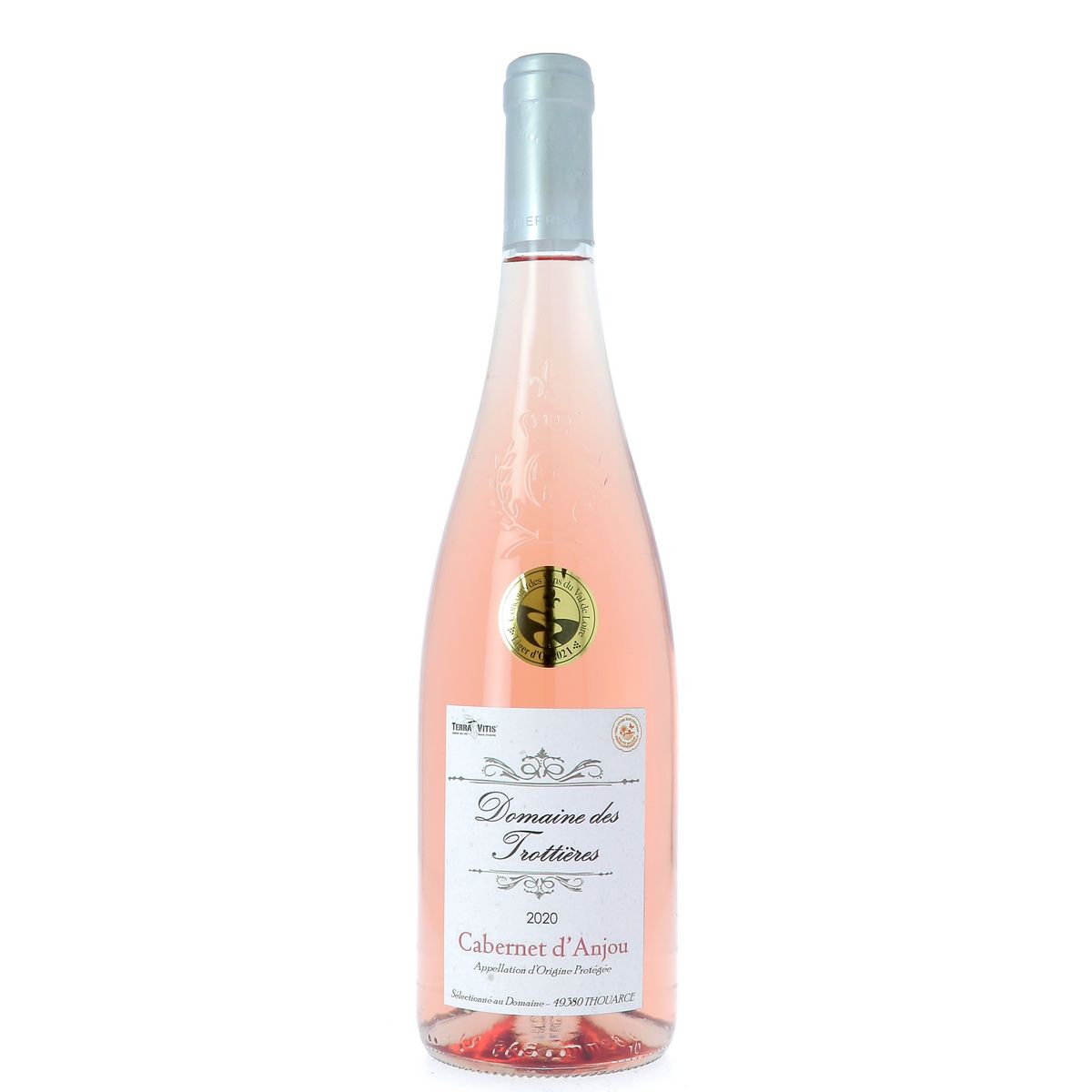 AOP Cabernet-d'Anjou Domaine des Trottières rosé 2020 75cl