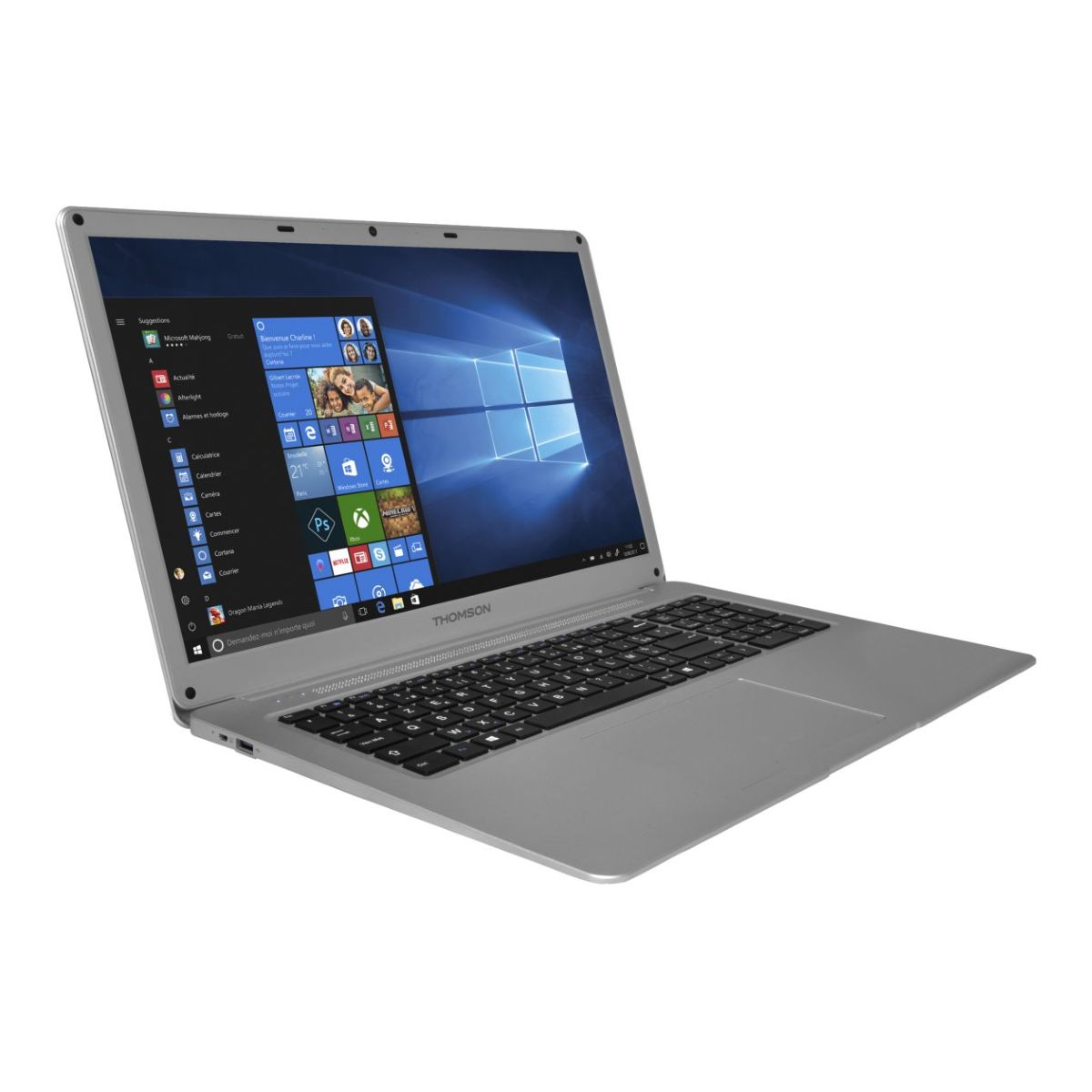 Voir la diapositive 2 : THOMSON Ordinateur portable N17C512 SILVER