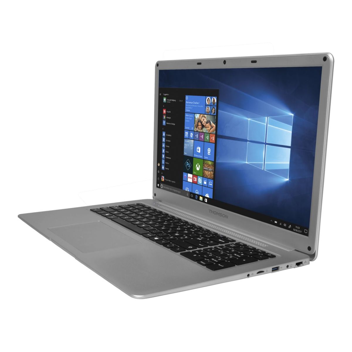 Voir la diapositive 10 : THOMSON Ordinateur portable N17C512 SILVER
