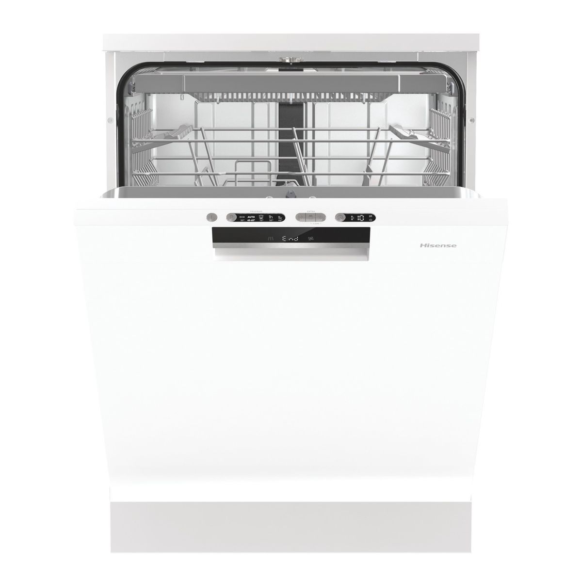 HISENSE Lave vaisselle pose libre HS661C60W/X, 16 couverts, 60 cm, 44 dB, 5 programmes