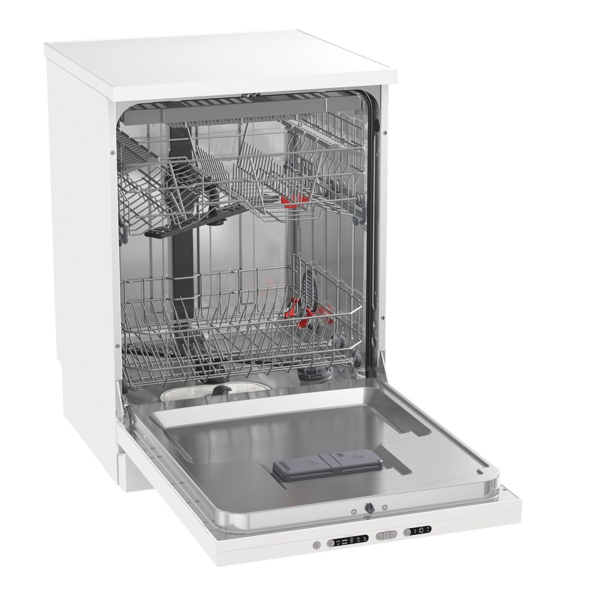 Voir la diapositive 2 : HISENSE Lave vaisselle pose libre HS661C60W/X, 16 couverts, 60 cm, 44 dB, 5 programmes