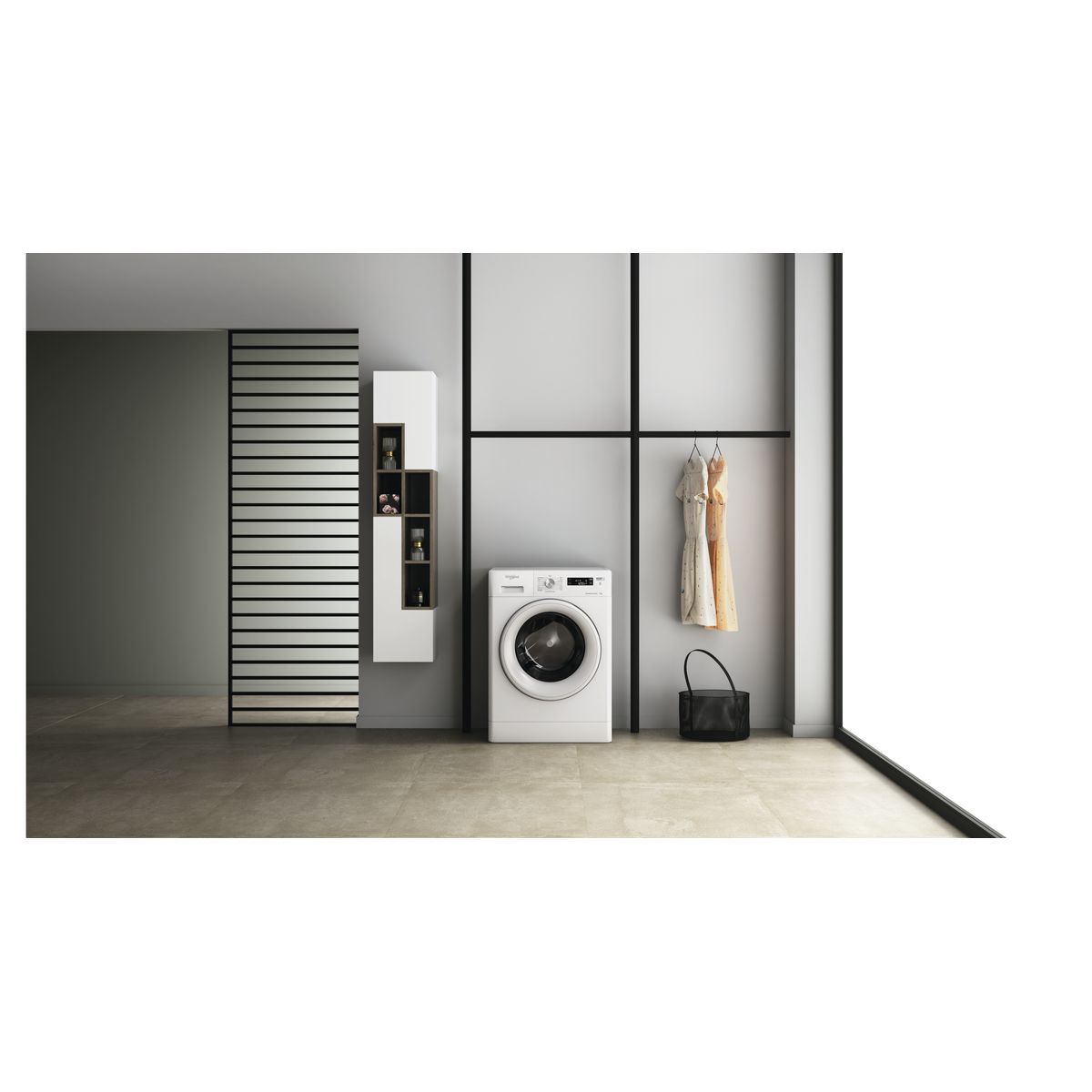 WHIRLPOOL Lave linge hublot FFS7438WFR, 7 kg, 1400 t/min