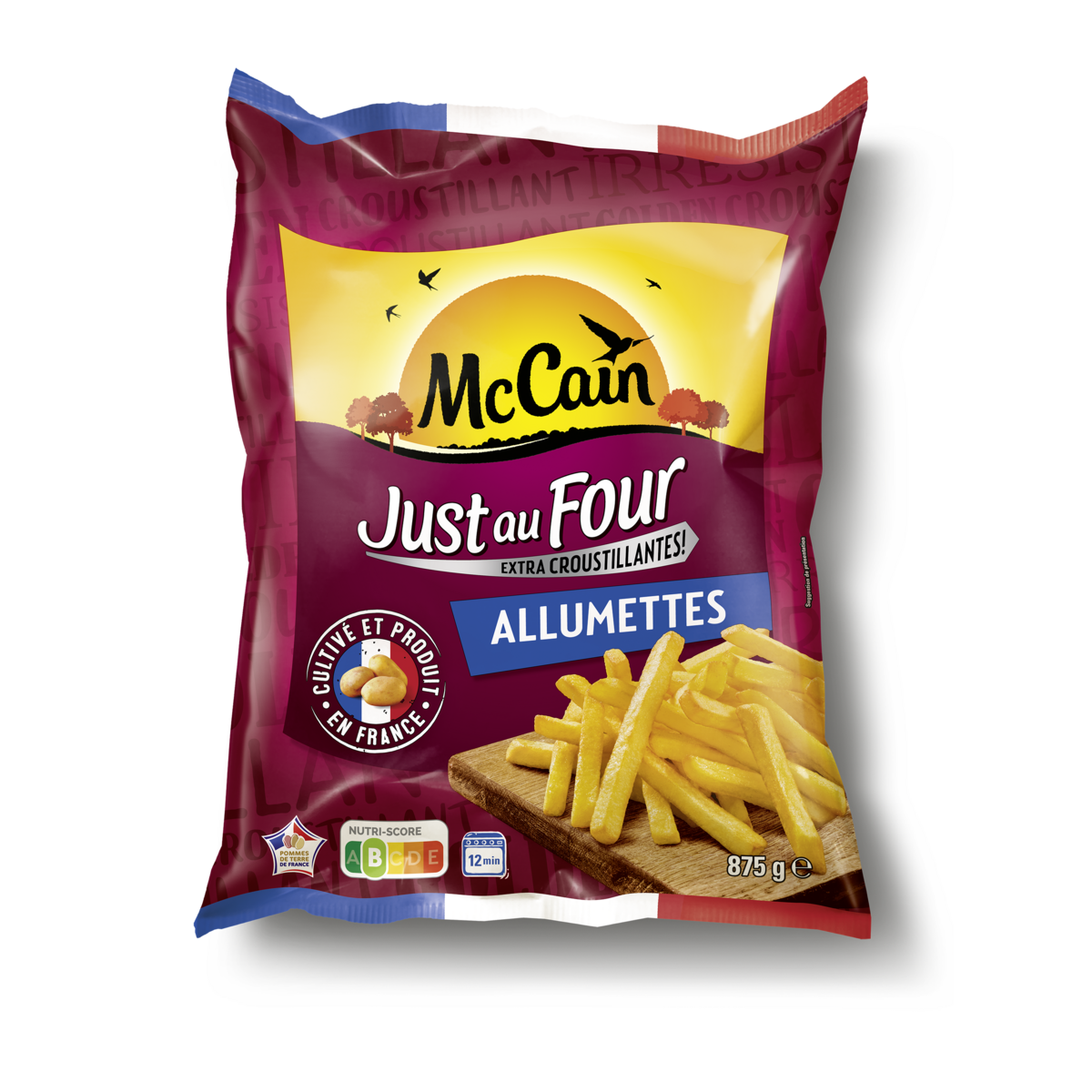 MCCAIN Just au four - Frites allumettes croustillantes 875g