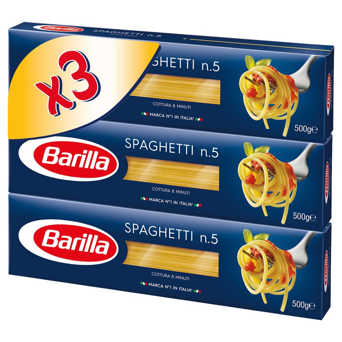 BARILLA Spaghetti n°5 3x500g