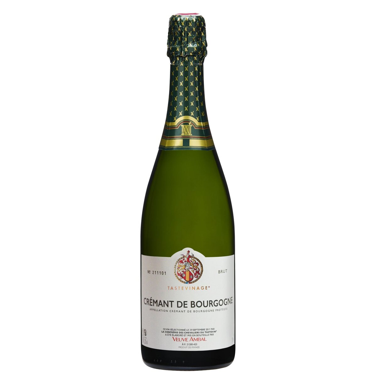 AOP Crémant de Bourgogne Tastevinage Veuve Ambal 75cl