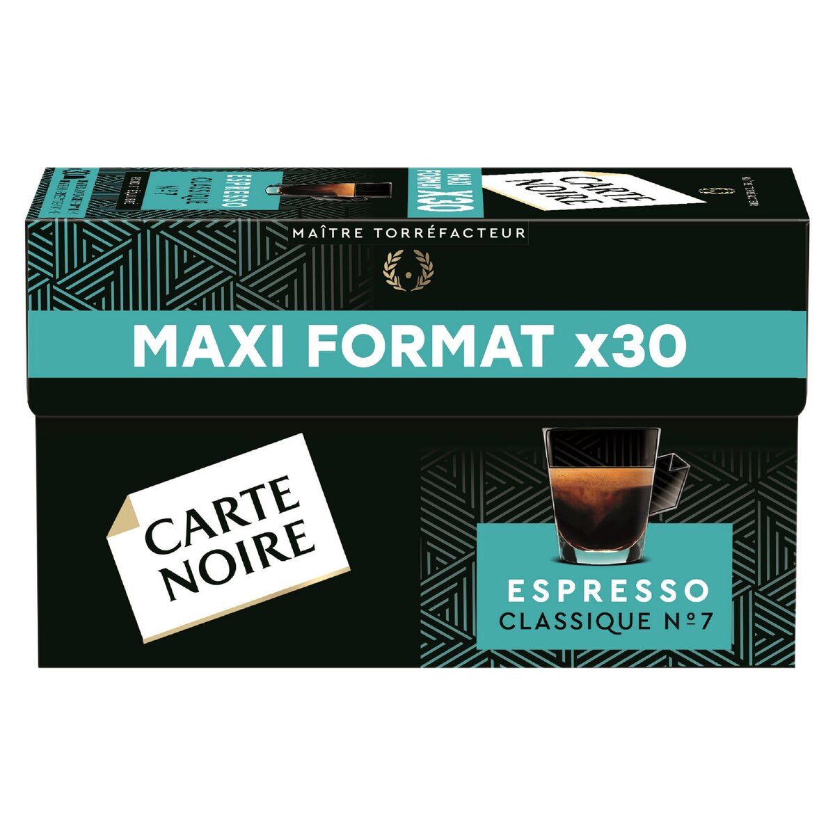 CARTE NOIRE Capsules de café expresso classique maxi format compatibles Nespresso 30 capsules 159g