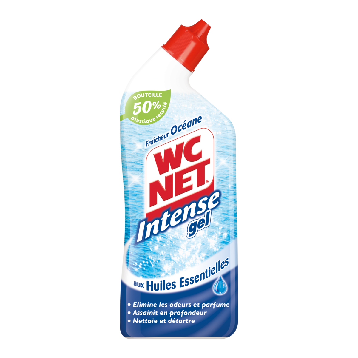 WC NET Gel WC antibactérien fraîcheur océane 750ml