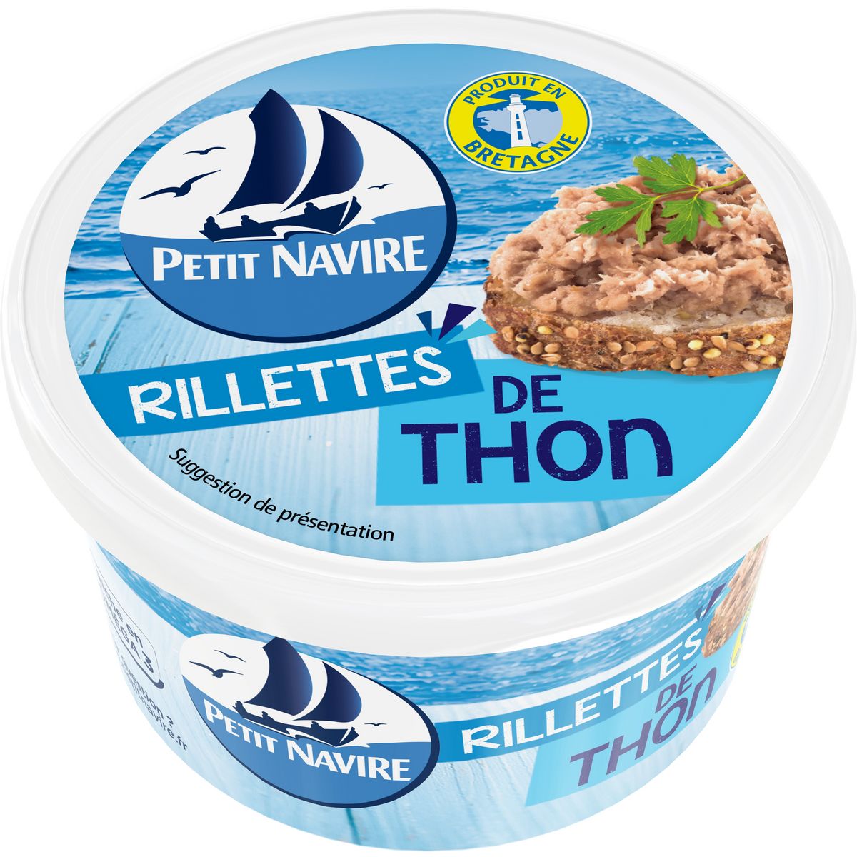 PETIT NAVIRE Rillettes de thon 125g