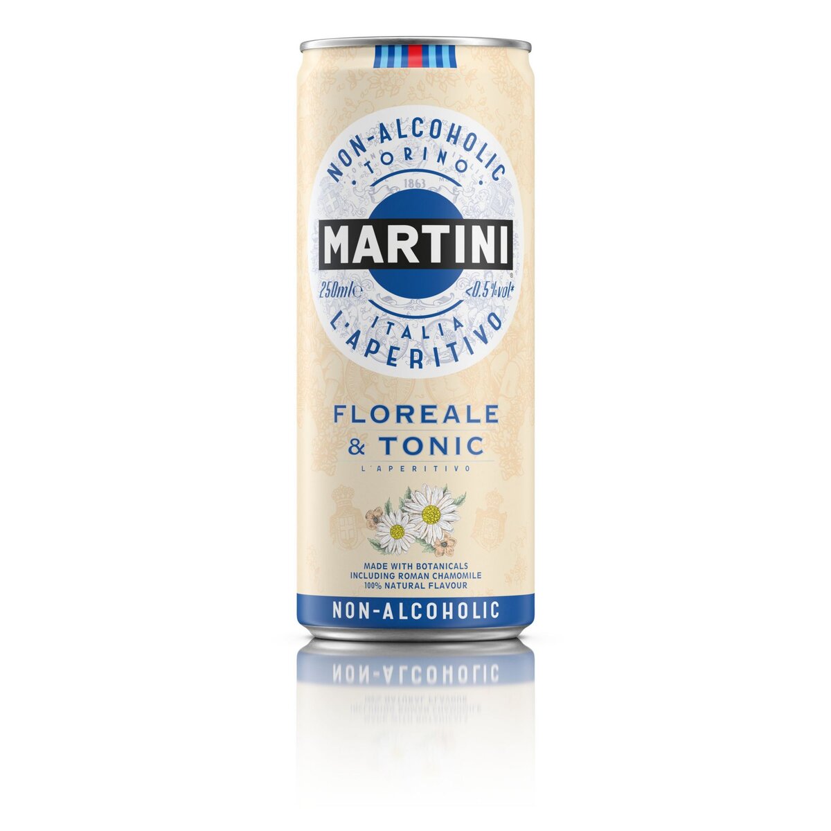 MARTINI Tonic apéritif Floréale 0.30% boîte 25cl