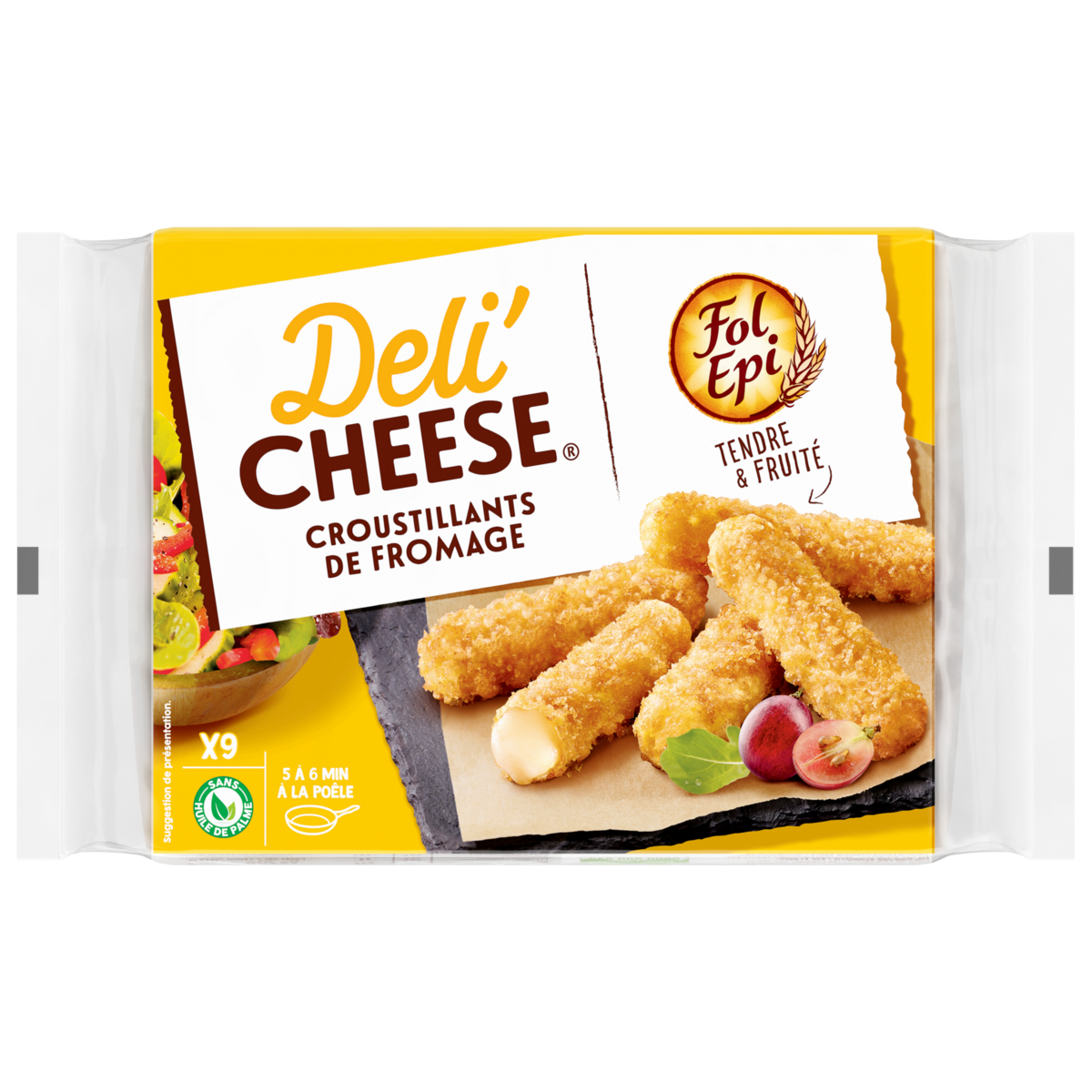 DELI'CHEESE Croustillants au fromage Fol Epi 9x20g