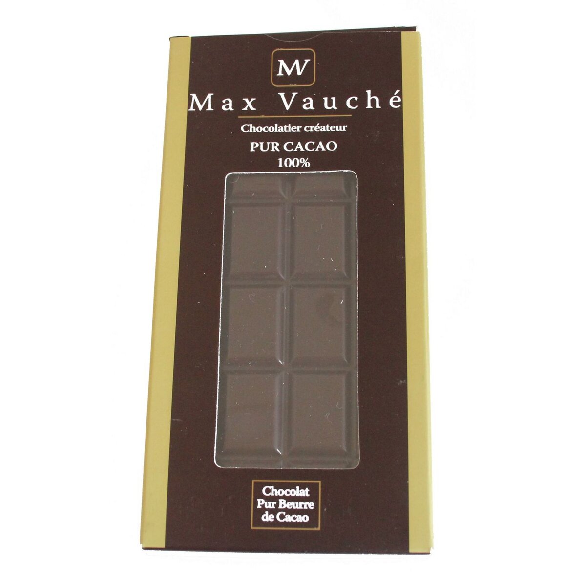 Tablette chocolat noir 90g Contenu