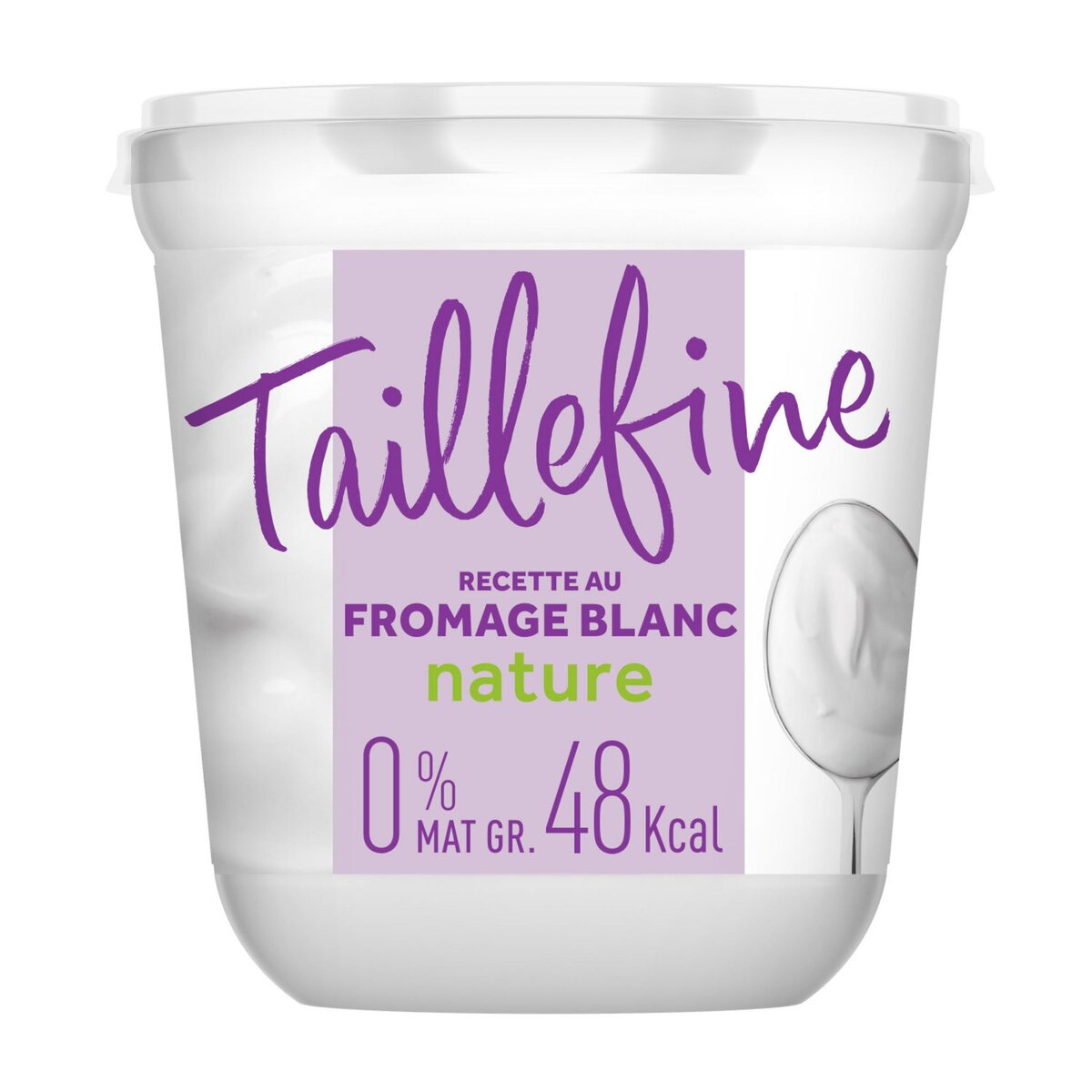 TAILLEFINE Fromage blanc nature 0% MG 850g