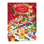 Voir la diapositive 1 : LINDT Calendrier de l'Avent assortiment de bouchées de chocolats au lait, fourrées 172g
