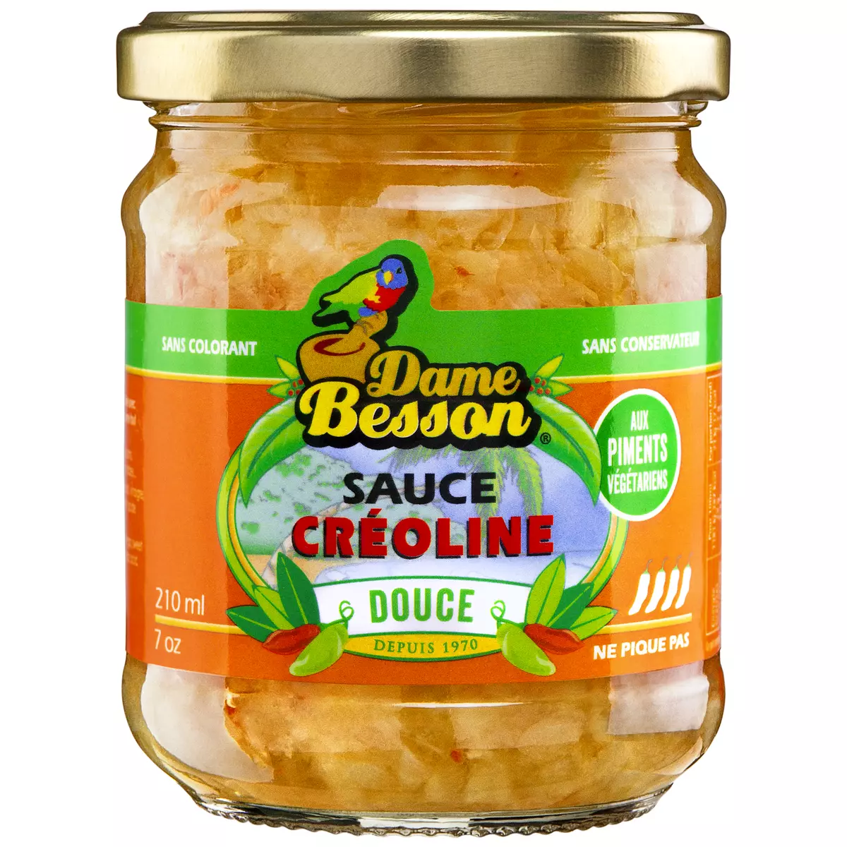 DAME BESSON Sauce créoline douce 210ml