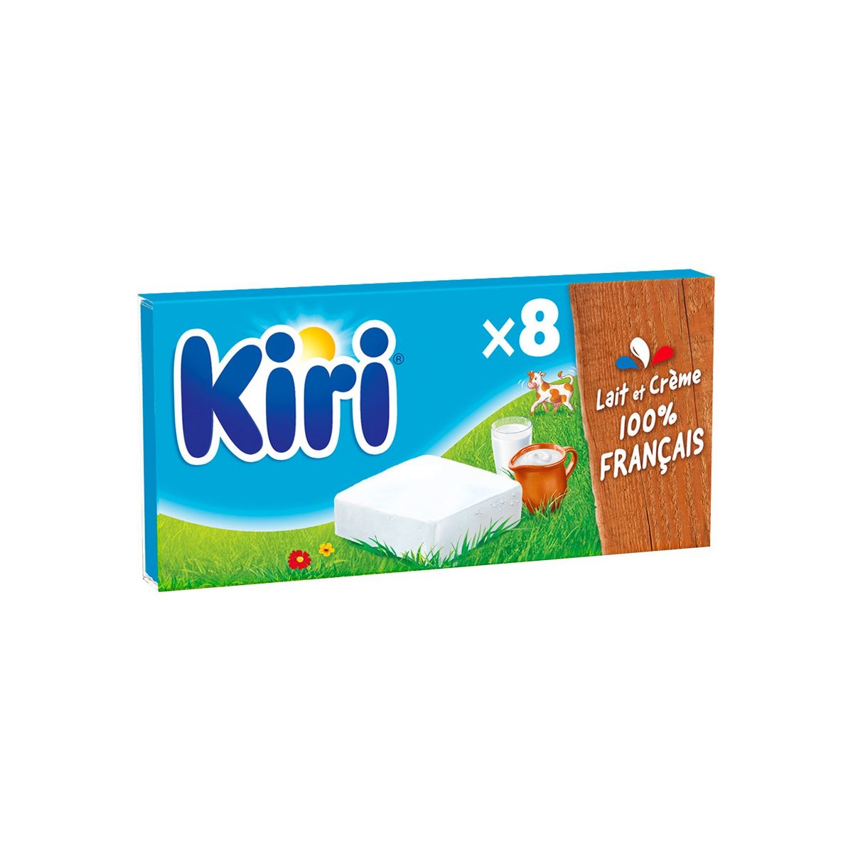 KIRI Fromage fondu à la crème en portion 8 portions 160g