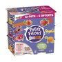 PETITS FILOUS Petits suisses aromatisés aux fruits 12+6 offerts 18x50g