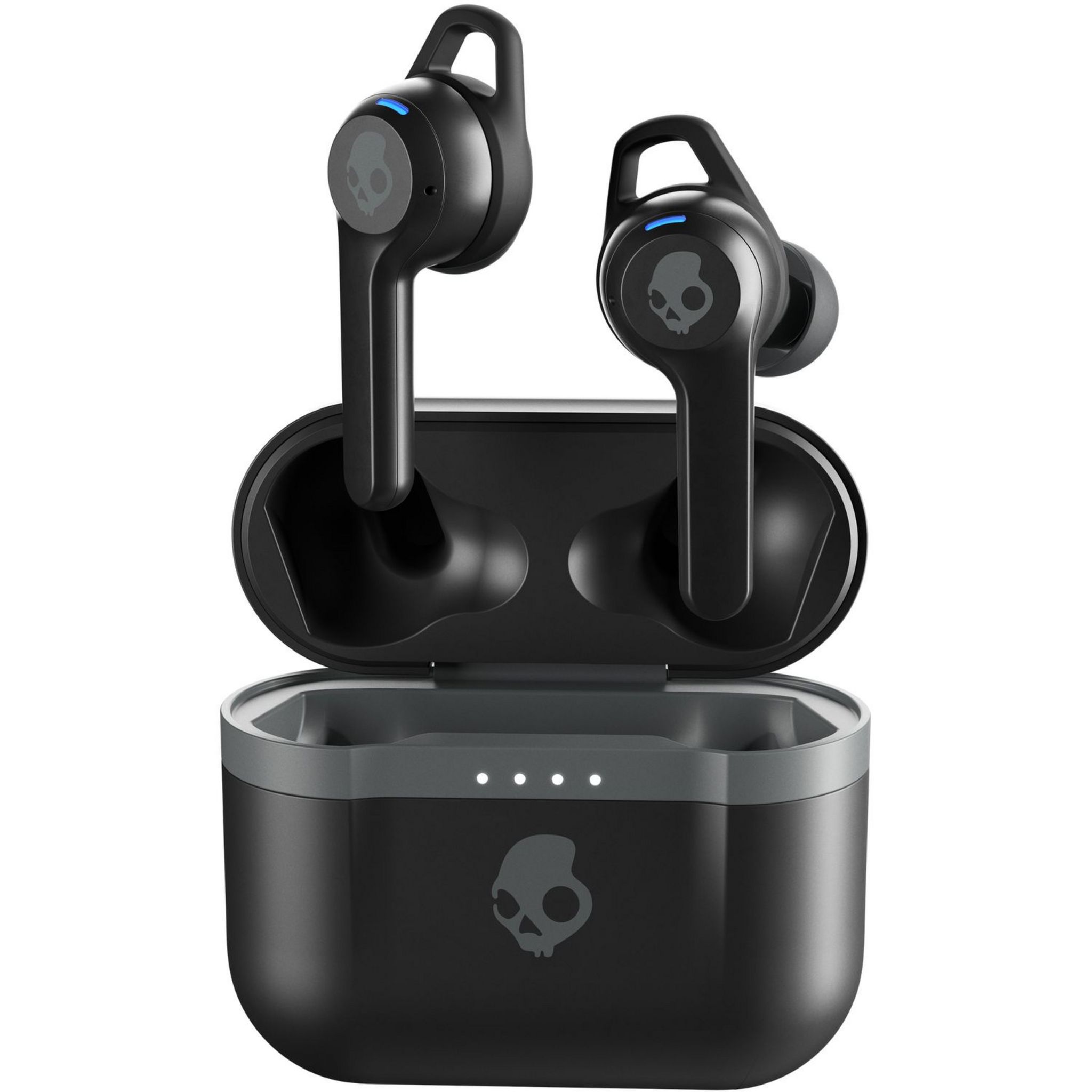 Voir la diapositive 1 : SKULLCANDY Écouteurs sans fil Bluetooth avec étui de charge - Indy Evo - Noir