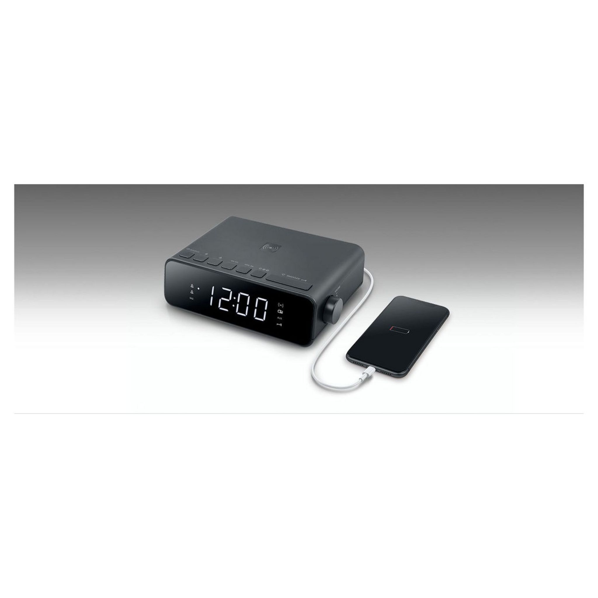 Voir la diapositive 4 : MUSE Radio réveil - Noir - M-175 WI