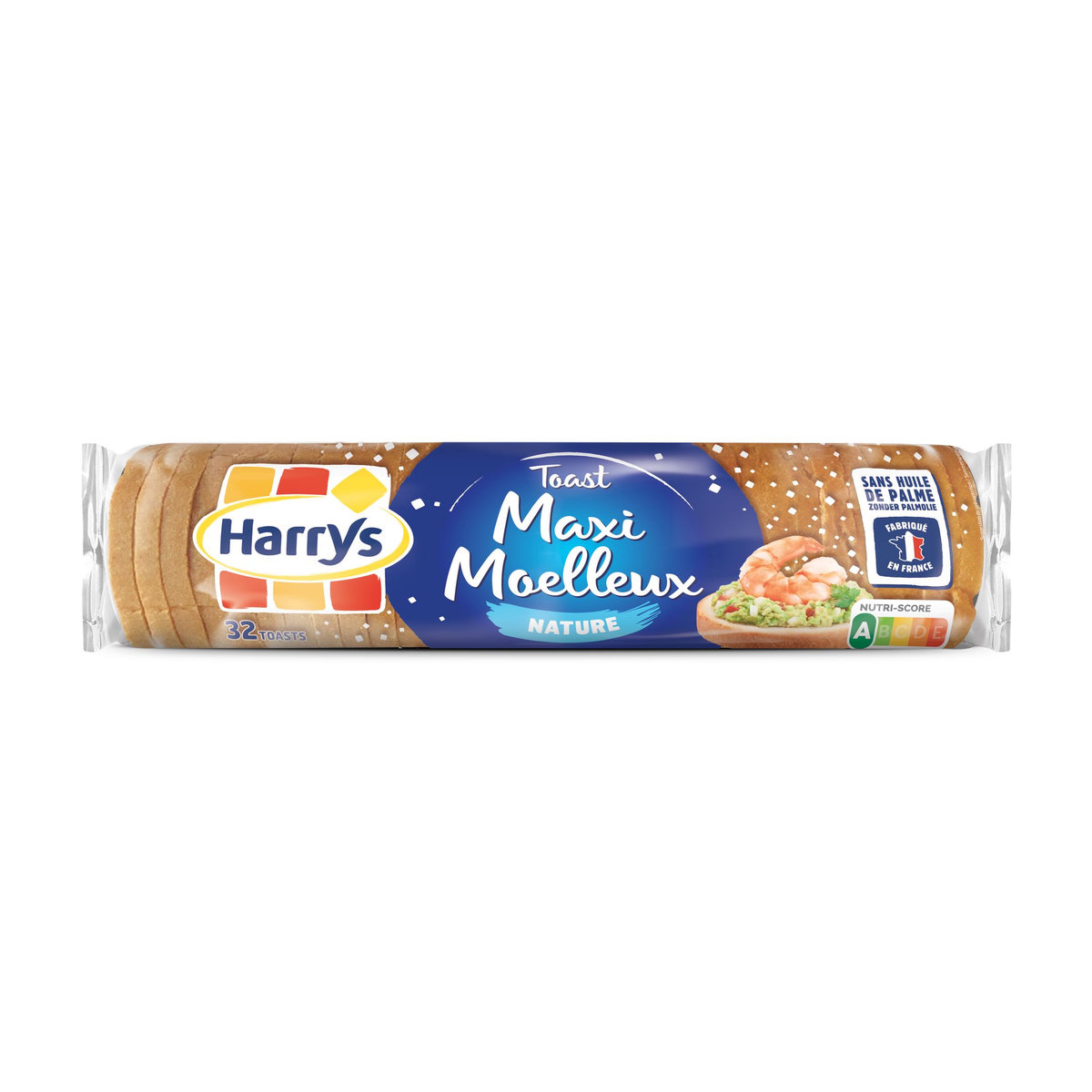 HARRYS Toasts maxi moelleux nature 280g pas cher - Auchan.fr