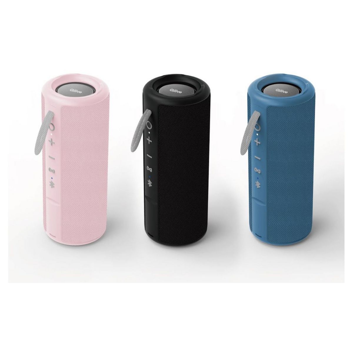 QILIVE Enceinte Bluetooth - Q.1639 Splash - Bleu