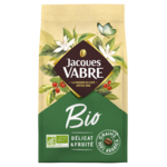 JACQUES VABRE Café en grains bio pur arabica 400g