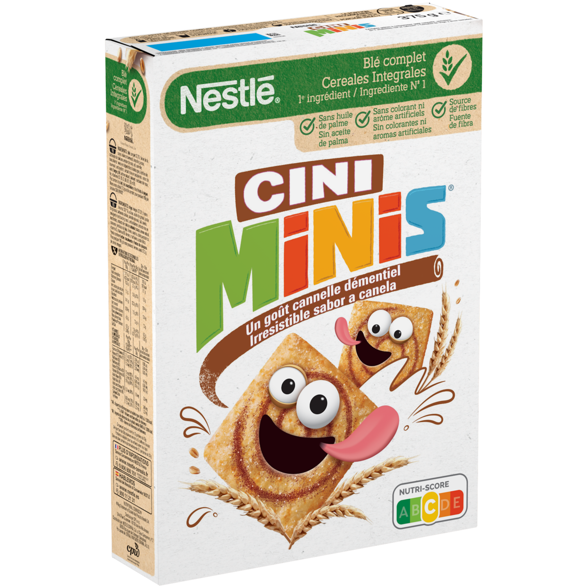 NESTLE Céréales goût cannelle 375g