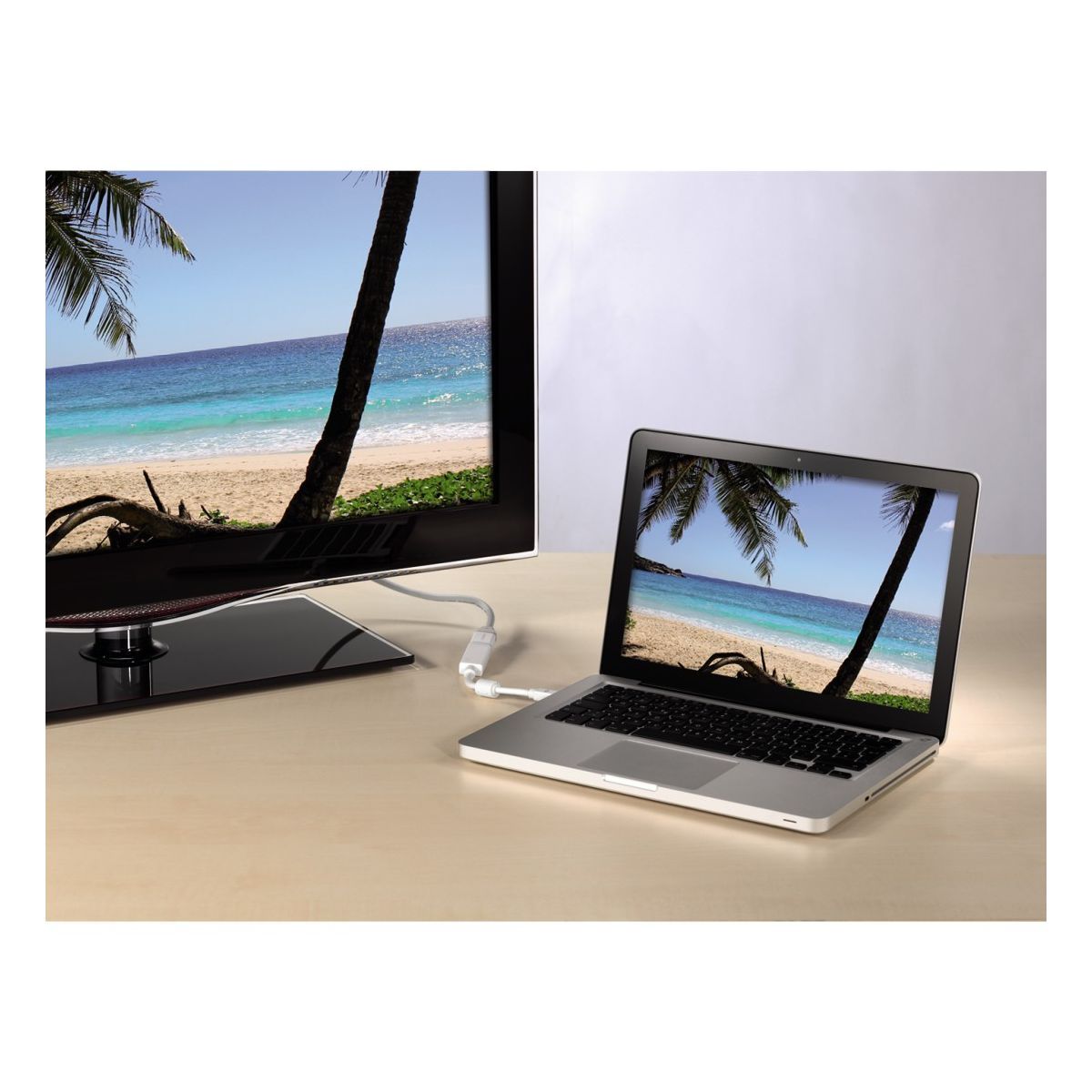 HAMA Adaptateur Mini DisPlay Port HDMI - Blanc