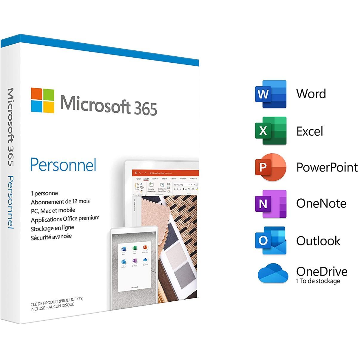 MICROSOFT Logiciel 365 Personnel