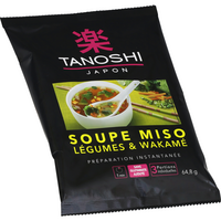 Nouille japonaises saveur Miso légumes Yasai - Tanoshi - 68g