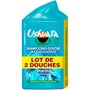 USHUAIA Shampoing douche aux sels marins 2x250ml