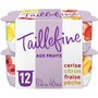 TAILLEFINE 0% Yaourt aux fruits allégé panaché 12x125g
