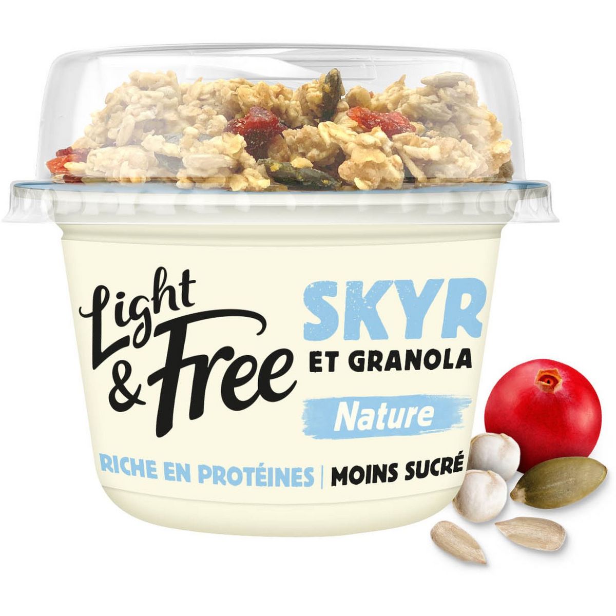 LIGHT&FREE Skyr et granola nature 145g
