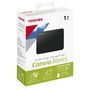 Voir la diapositive 3 : TOSHIBA Disque dur externe CANVIO 1 To - USB 3.0 - 2.5 pouces - Noir